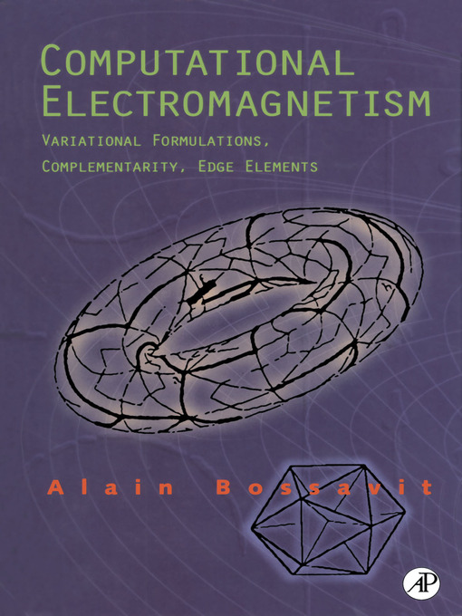 Title details for Computational Electromagnetism by Alain Bossavit - Available